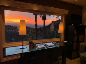 HOLLYWOOD HILLS JETLINER VIEWS at STUDIO 1080 HOLLYWOOD